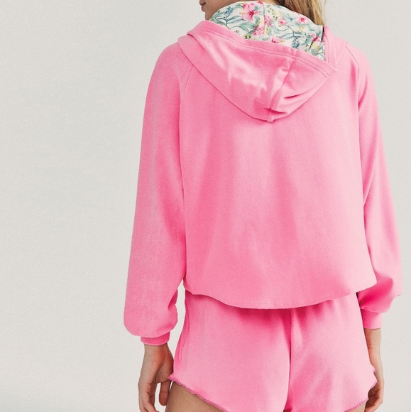 LSF X HURLEY - HAWAIIAN HIBISCUS TERRY ZIP UP HOODIE - Picture 6 of 10